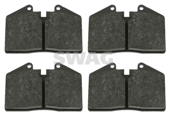 Sada brzdových platničiek kotúčovej brzdy SWAG